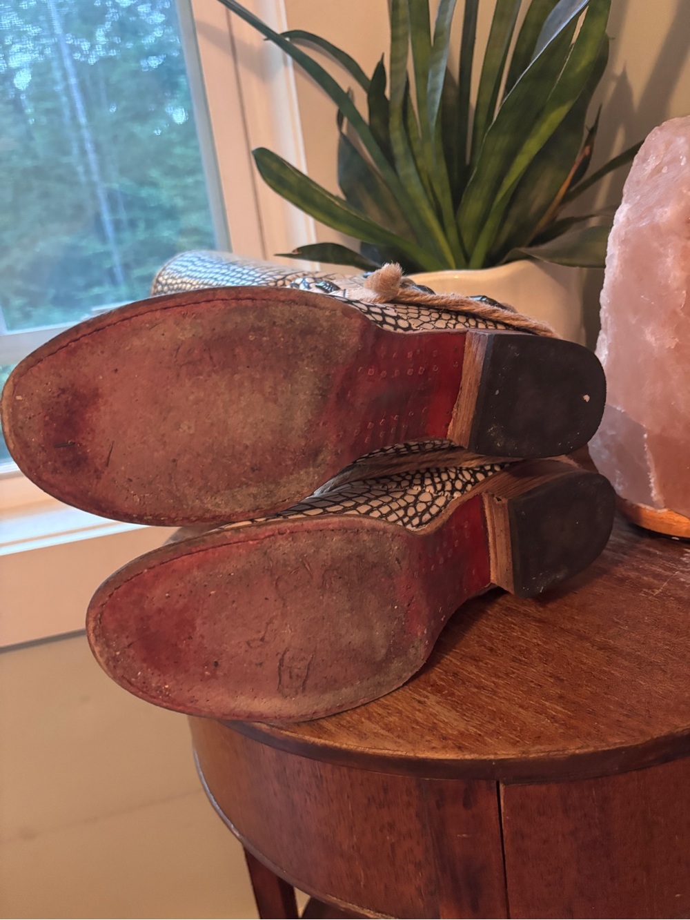Freebird by Steven White Croc-Embossed Western Mid-Calf Boots - Picture 7 of 8